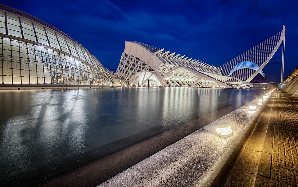 Blue Hour In Valencia