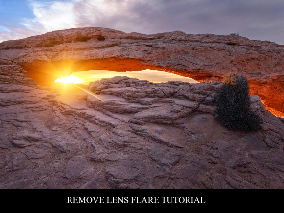 Tutorial - How to remove lens flare