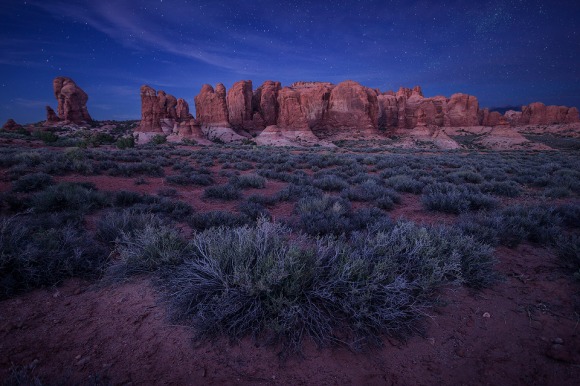 Rocks in Arches National Park