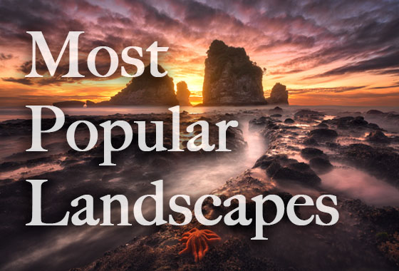 most popular landscapes