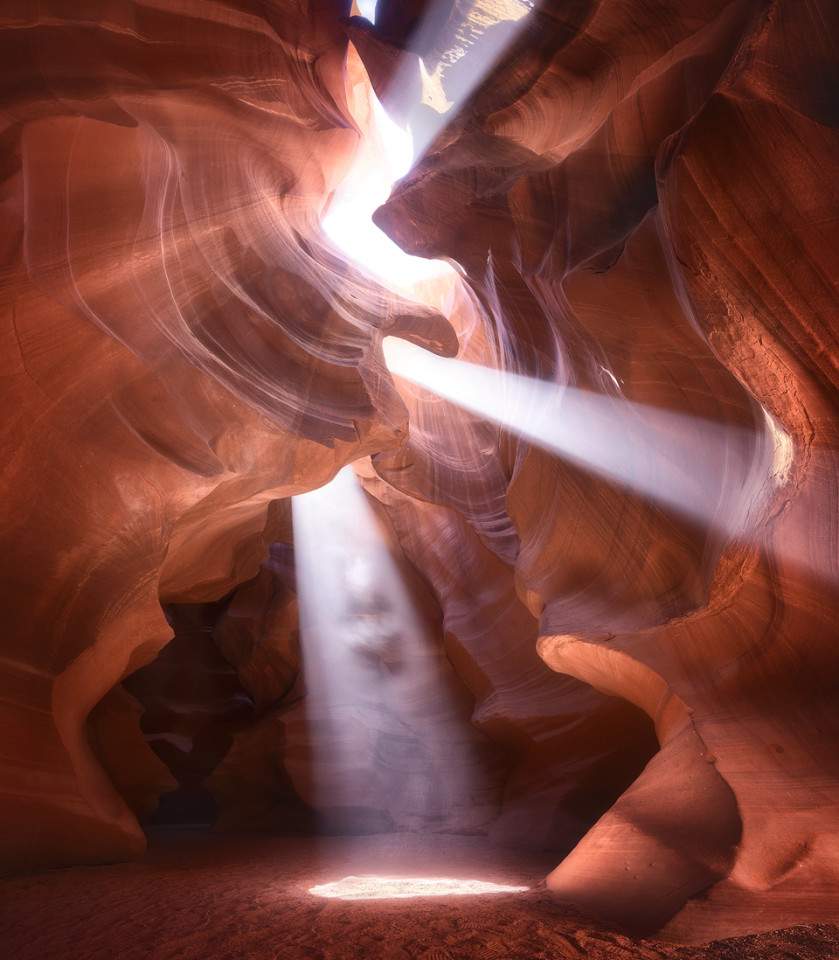rays of light antelope canyon3