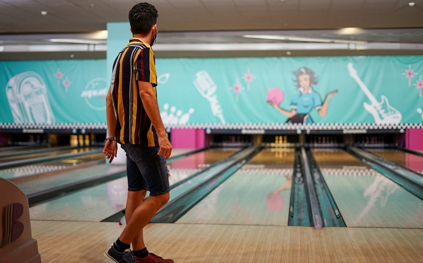 mens bowling tees