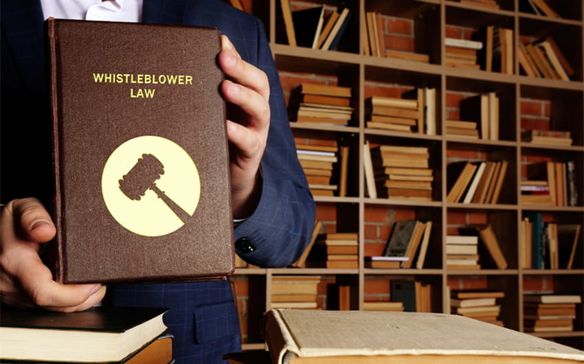 key steps in whistleblowing